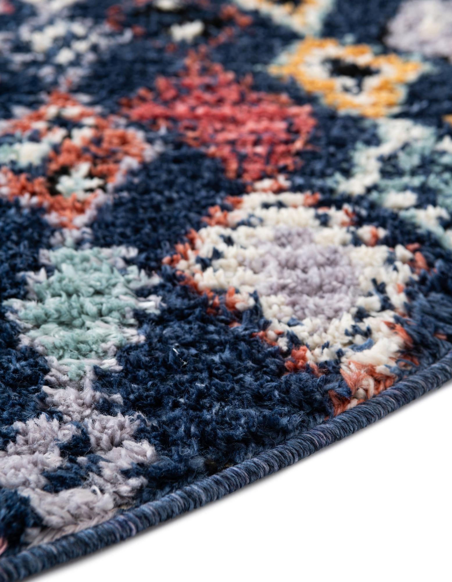 7' x 7' Morocco Round Rug