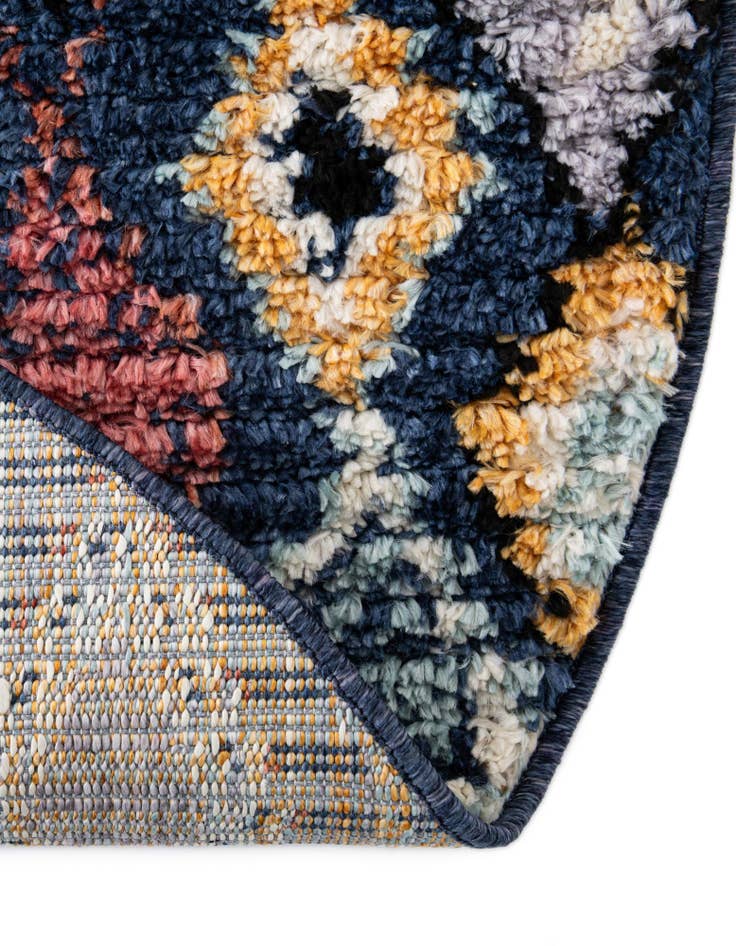 Detail image of 4' x 4' Morocco Round Rug