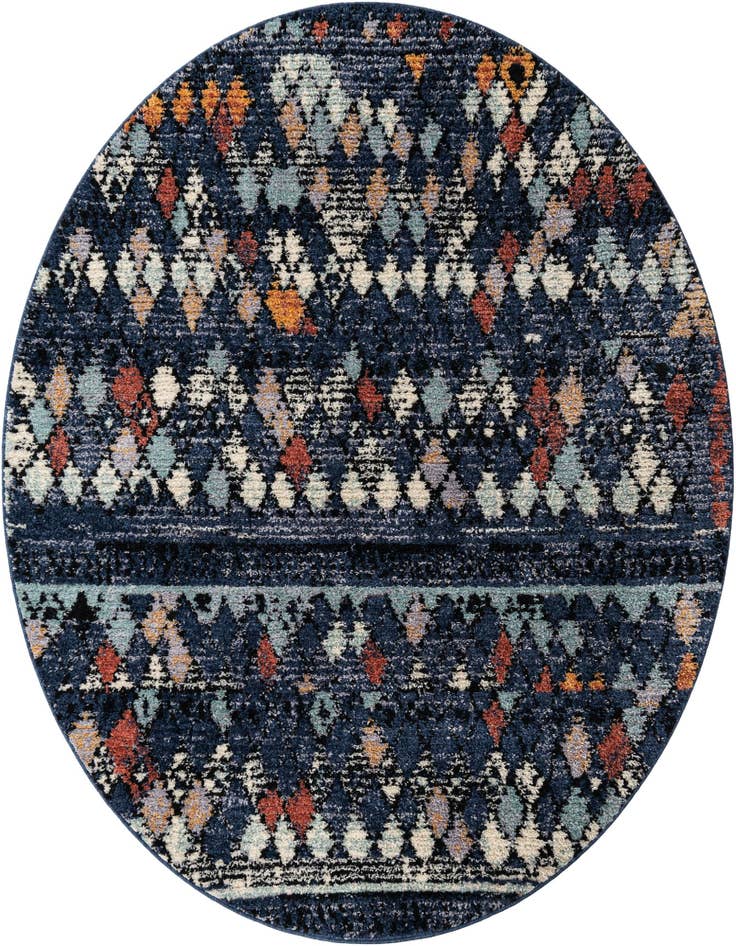 Detail image of 7' 10 x 7' 10 Morocco Round Rug