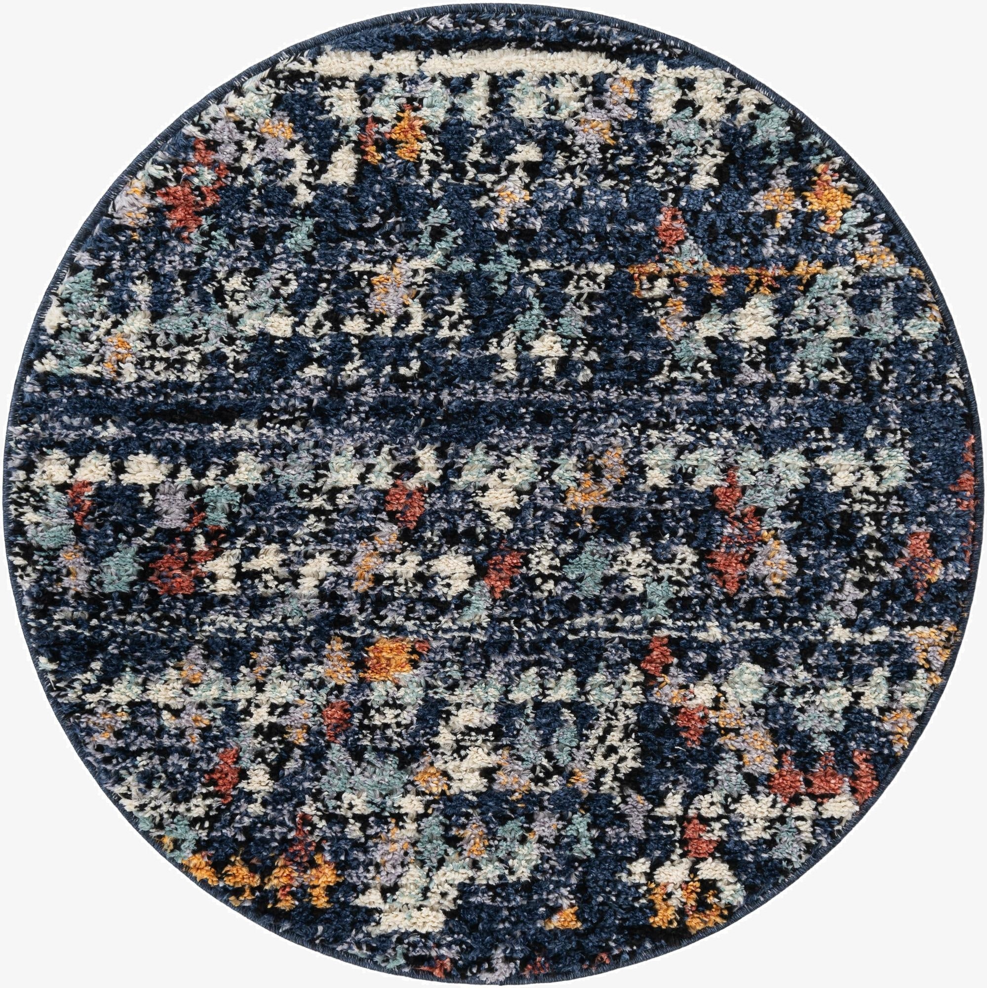 3' 3 x 3' 3 Morocco Round Rug