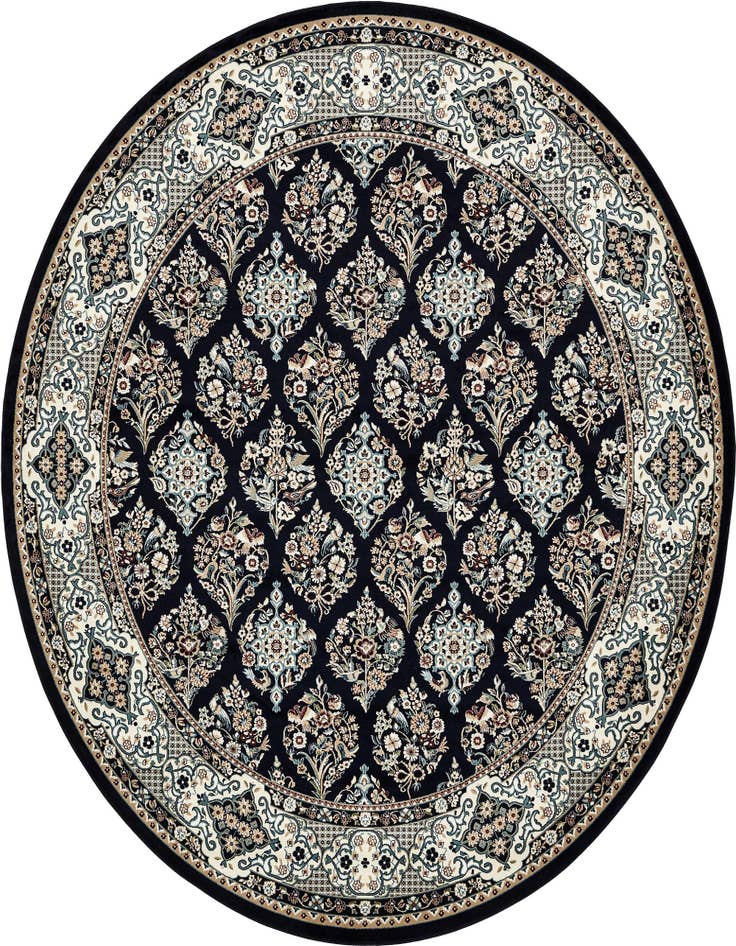 Detail image of 10' x 10' Nain Design Round Rug
