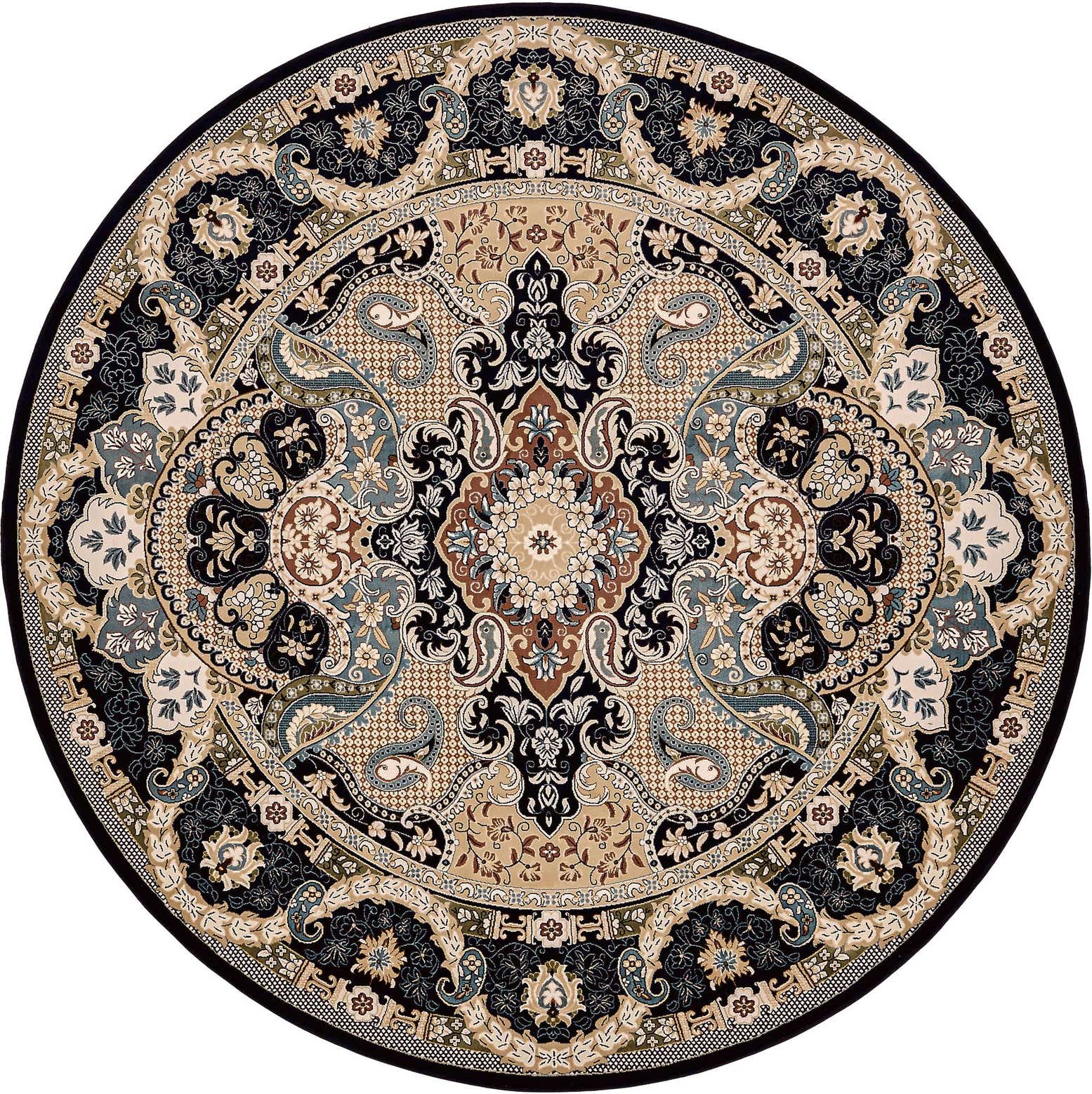 10' x 10' Nain Design Round Rug