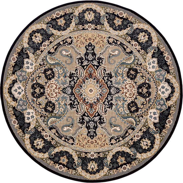 10' x 10' Nain Design Round Rug