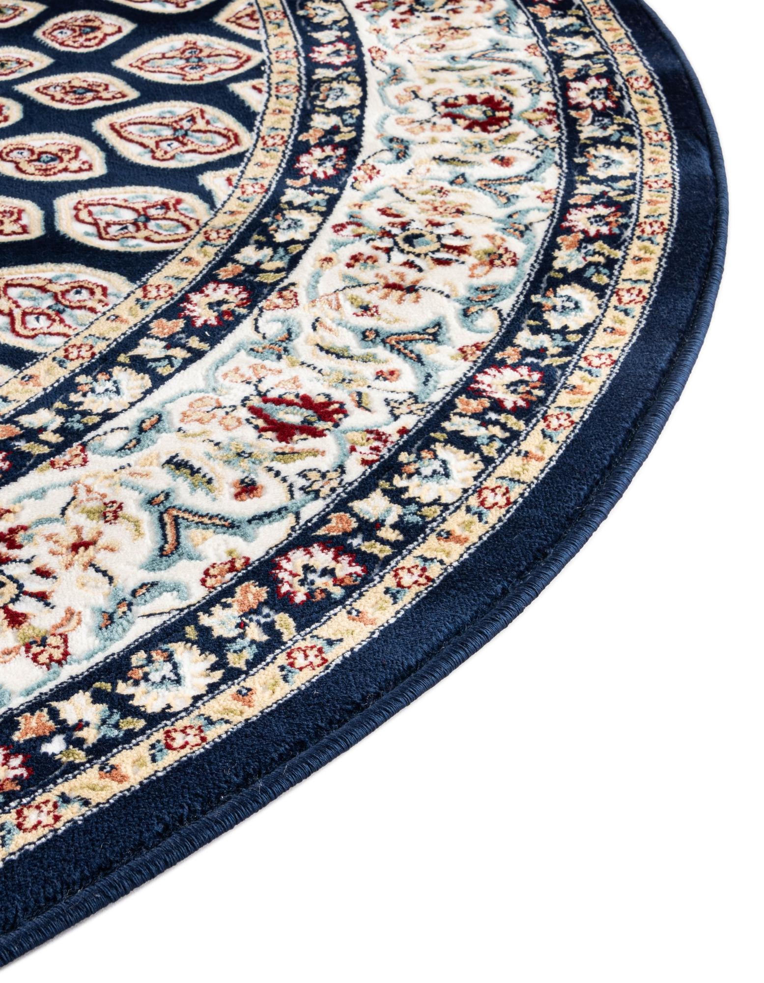 5' 3 x 5' 3 Nain Design Round Rug