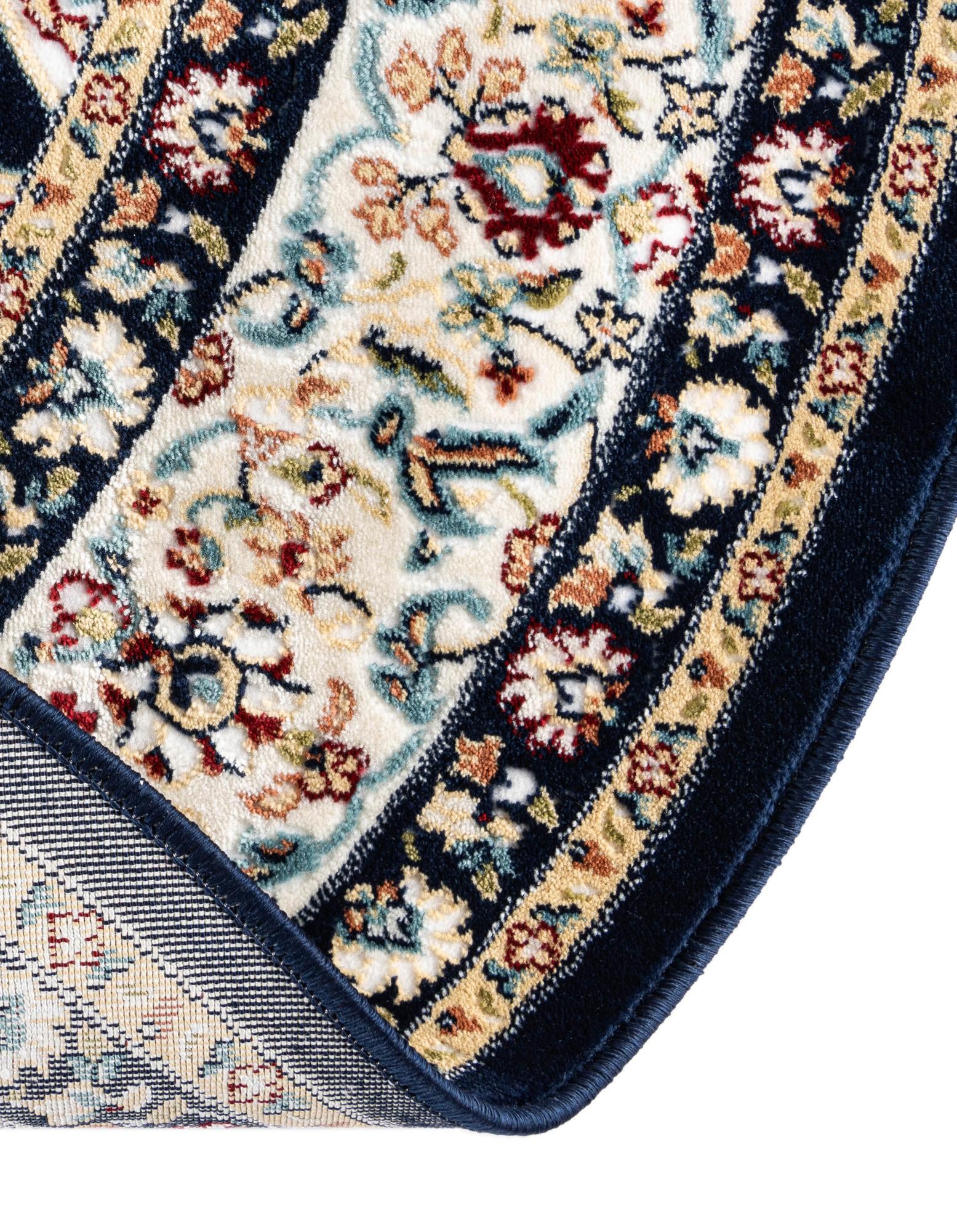 5' 3 x 5' 3 Nain Design Round Rug