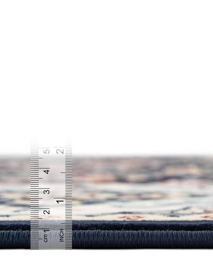 Detail image of 5' 3 x 5' 3 Nain Design Round Rug