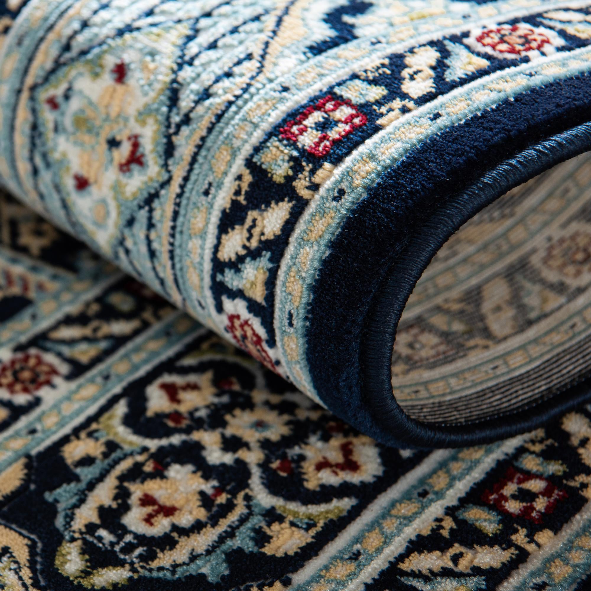 5' x 5' Nain Design Round Rug
