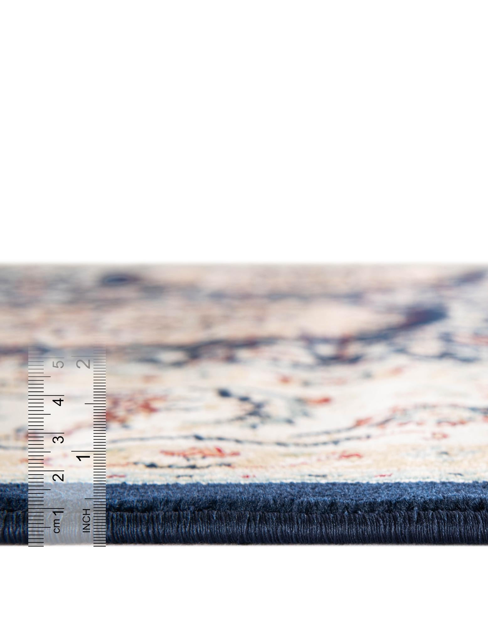 5' x 5' Nain Design Round Rug