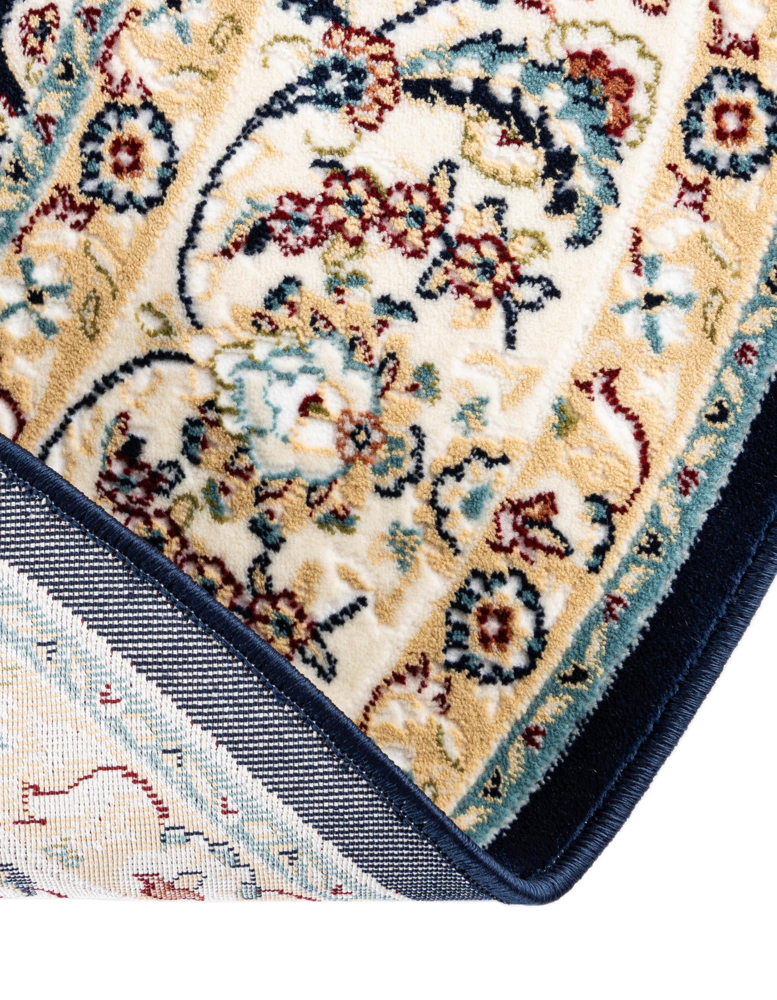 5' x 5' Nain Design Round Rug