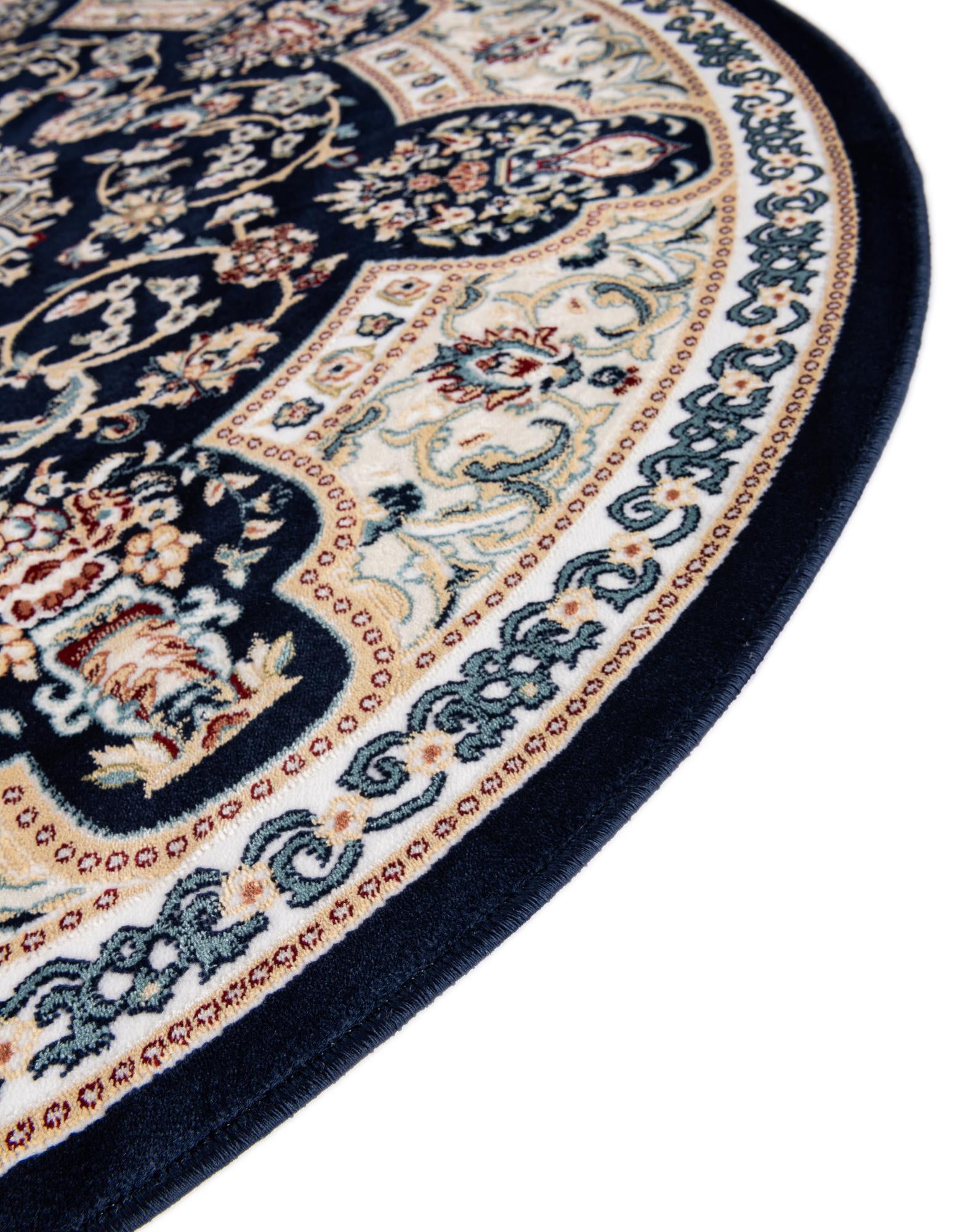 5' x 5' Nain Design Round Rug