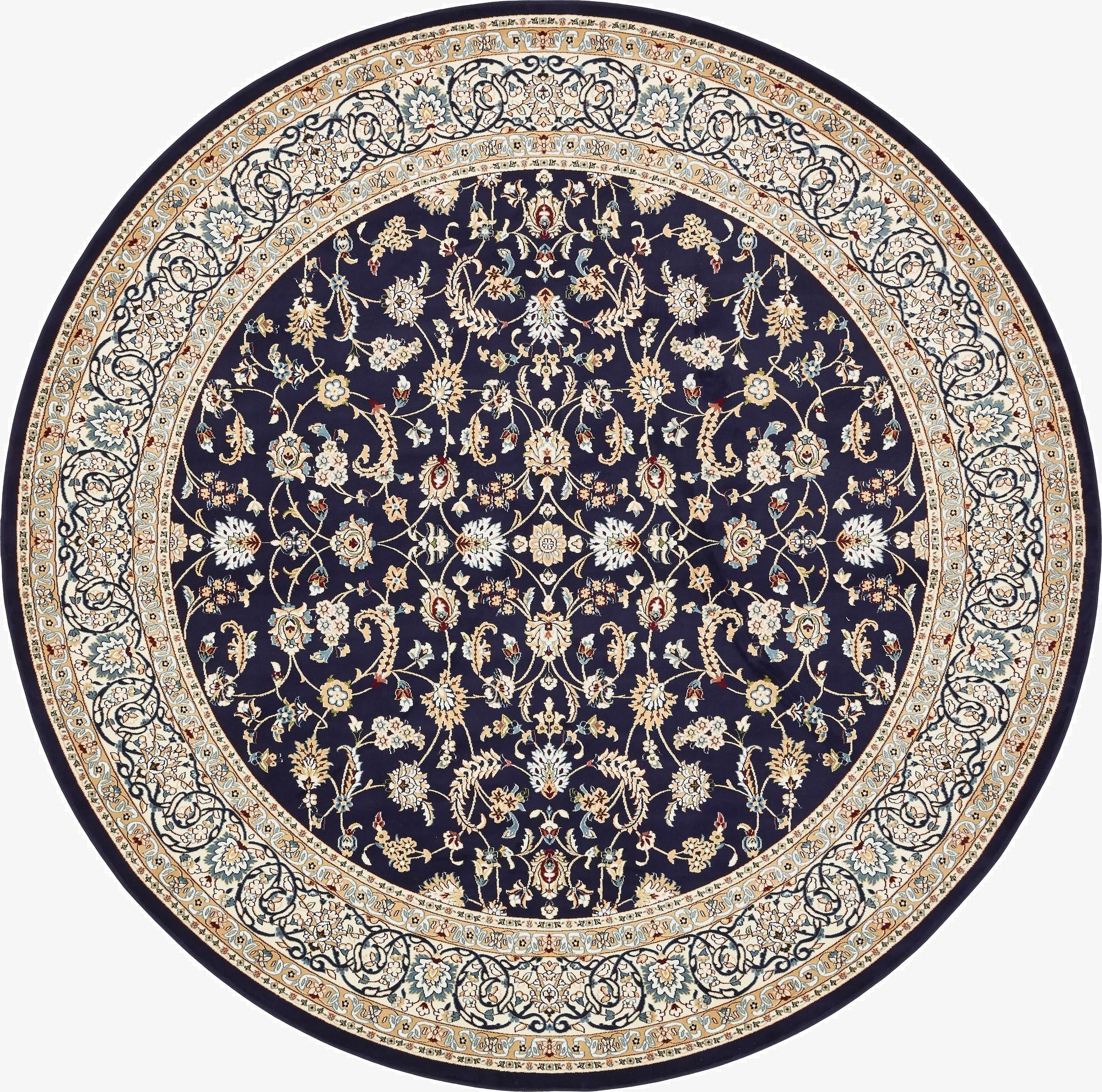 10' x 10' Nain Design Round Rug