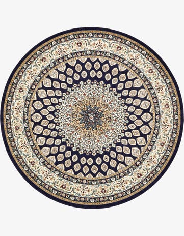 10' x 10' Nain Design Round Rug
