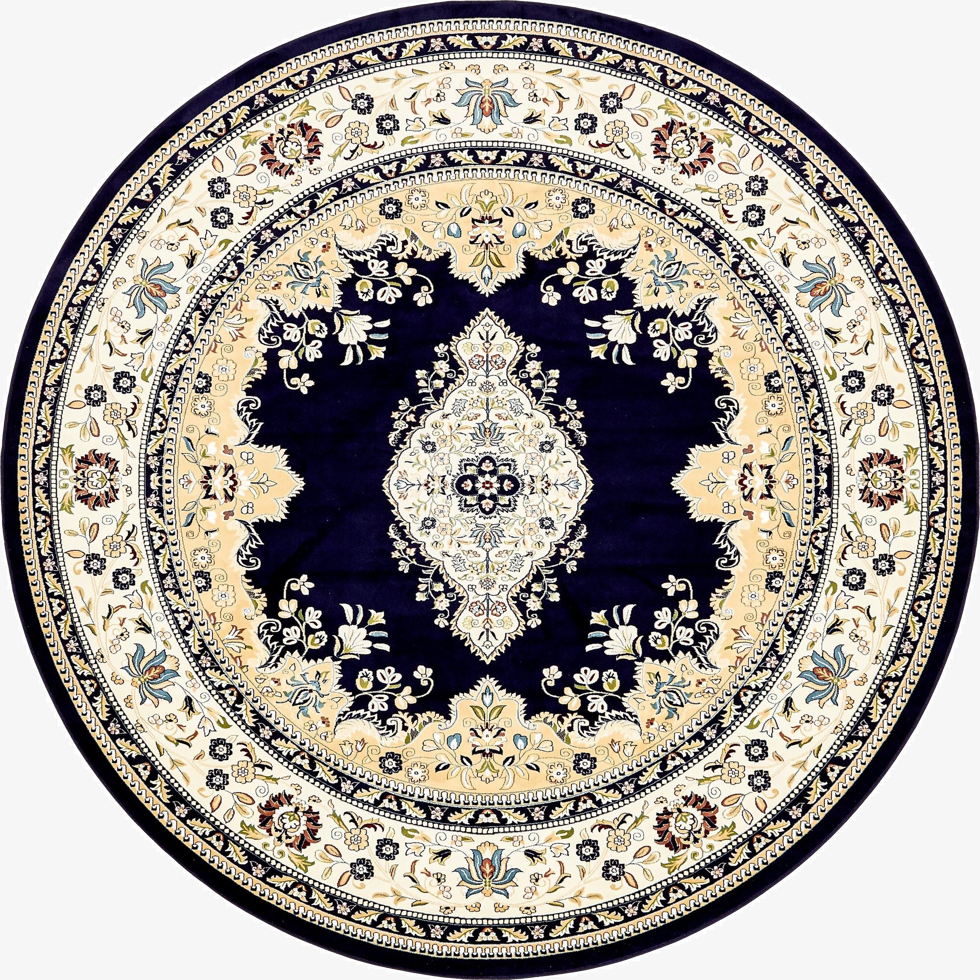 Primary image 10' x 10' Nain Design Round Rug