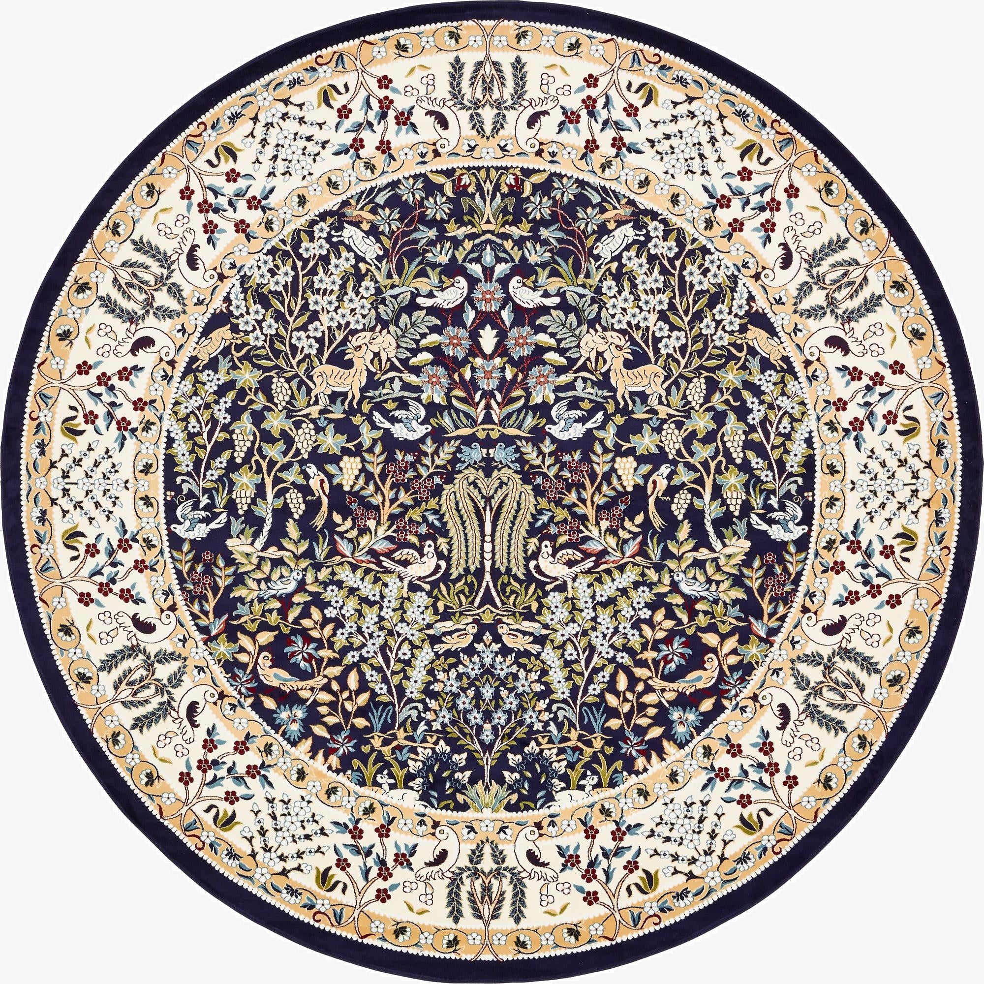 Primary image 10' x 10' Nain Design Round Rug