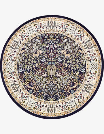 10' x 10' Nain Design Round Rug