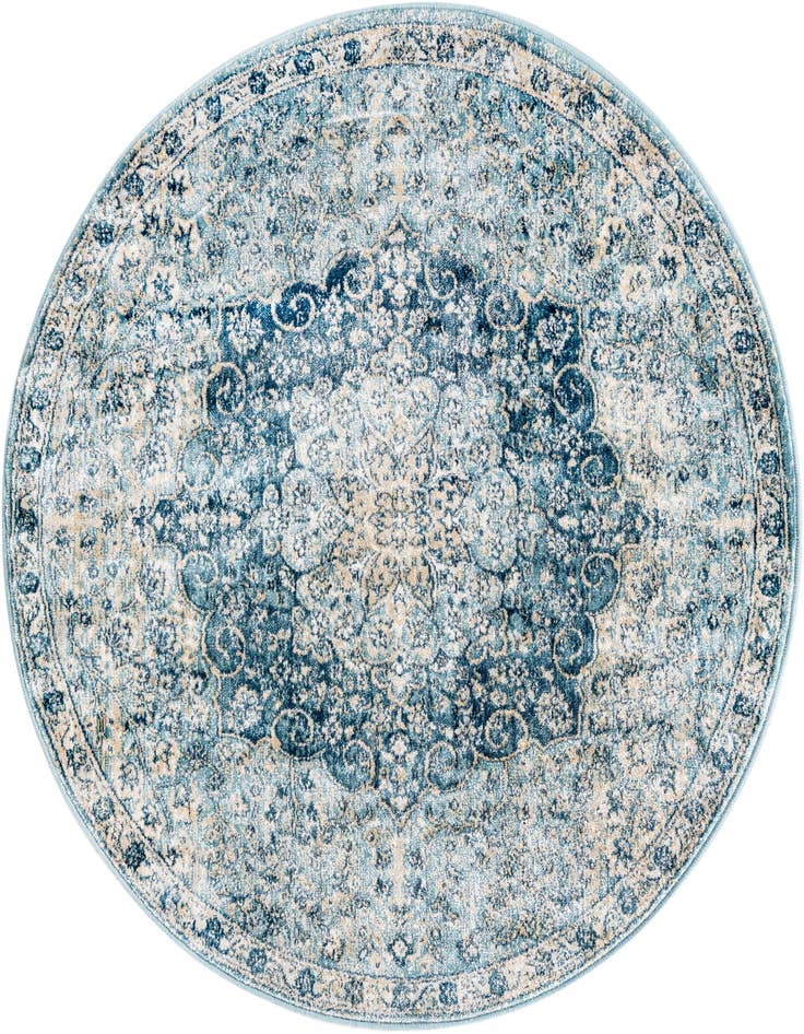 Detail image of 4' x 4' Newport Round Rug