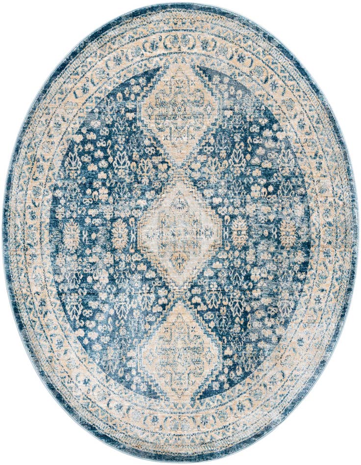 Detail image of 5' 3 x 5' 3 Newport Round Rug