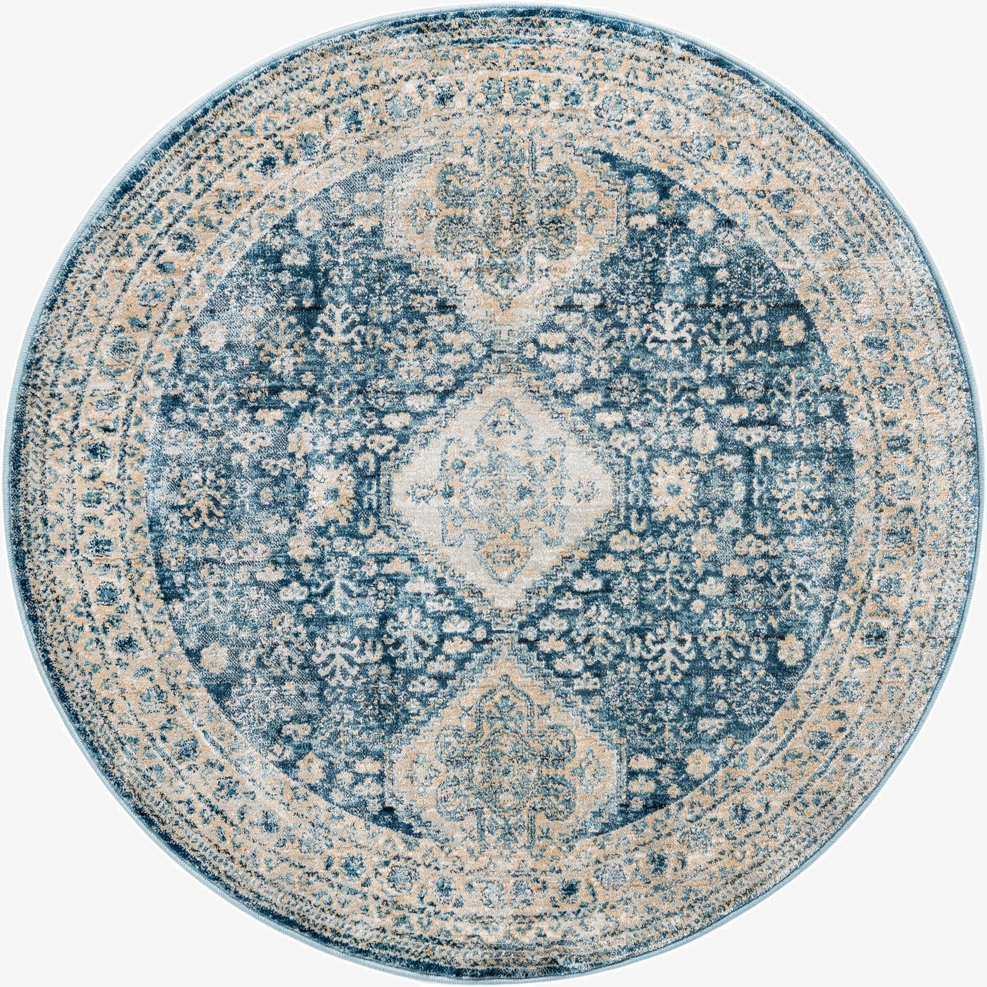 4' x 4' Newport Round Rug