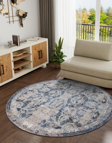3' x 3' Oregon Round Rug