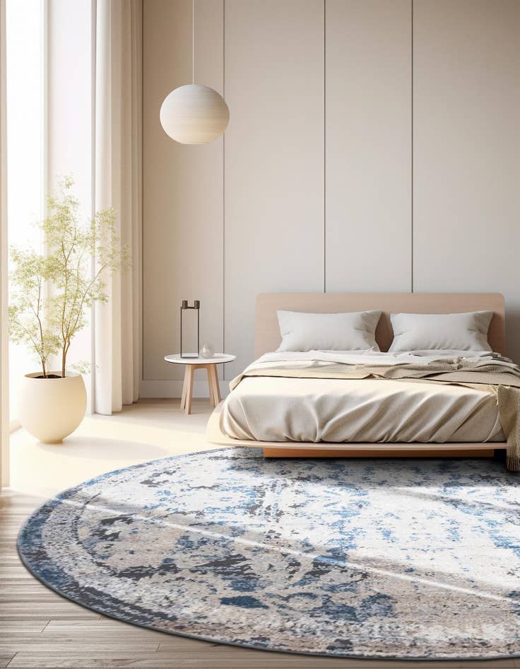 Detail image of 7' x 7' Oregon Round Rug