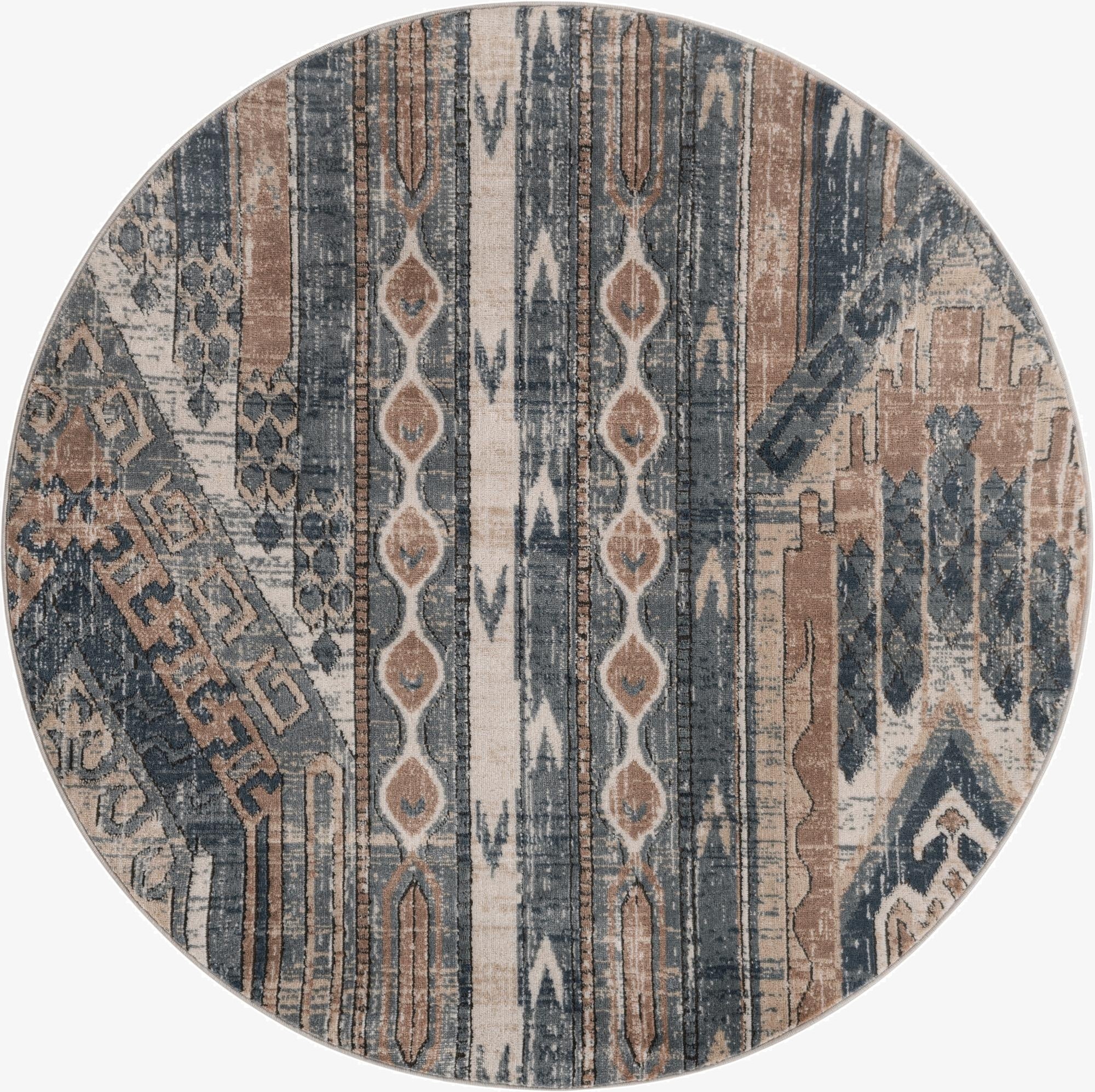 5' 3 x 5' 3 Oregon Round Rug