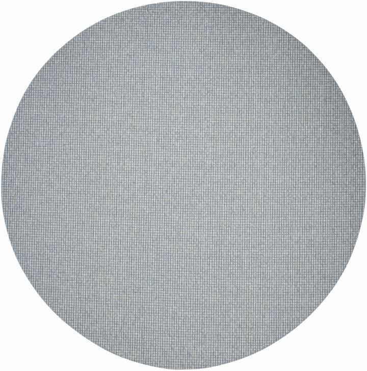 13' x 13' Easy-Clean Checkered Indoor / Outdoor Round Rug