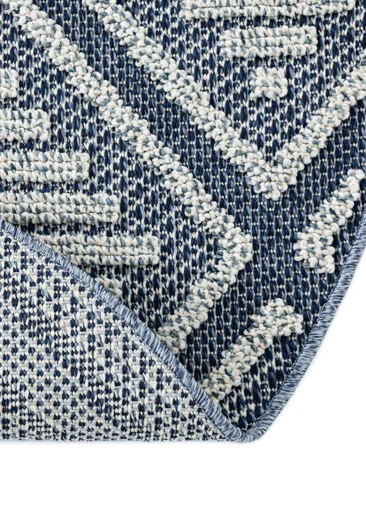 3' 1 x 3' 1 Easy-Clean Lattice Indoor / Outdoor Round Rug