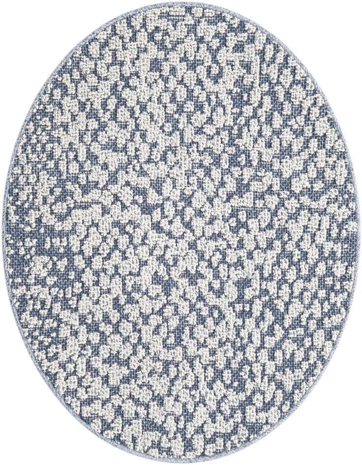 Detail image of 3' 1 x 3' 1 Easy-Clean Safari Indoor / Outdoor Round Rug