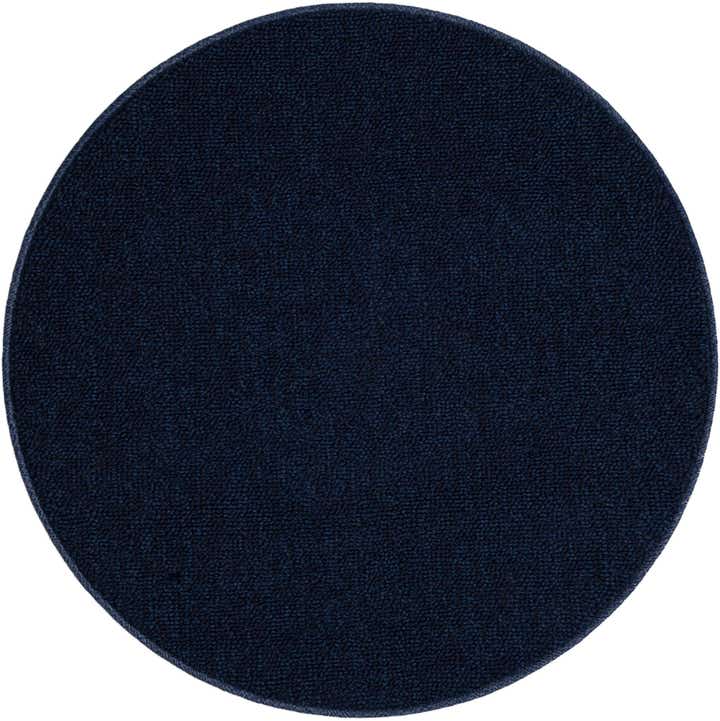 3' 1 x 3' 1 Easy-Clean Solid Indoor / Outdoor Round Rug