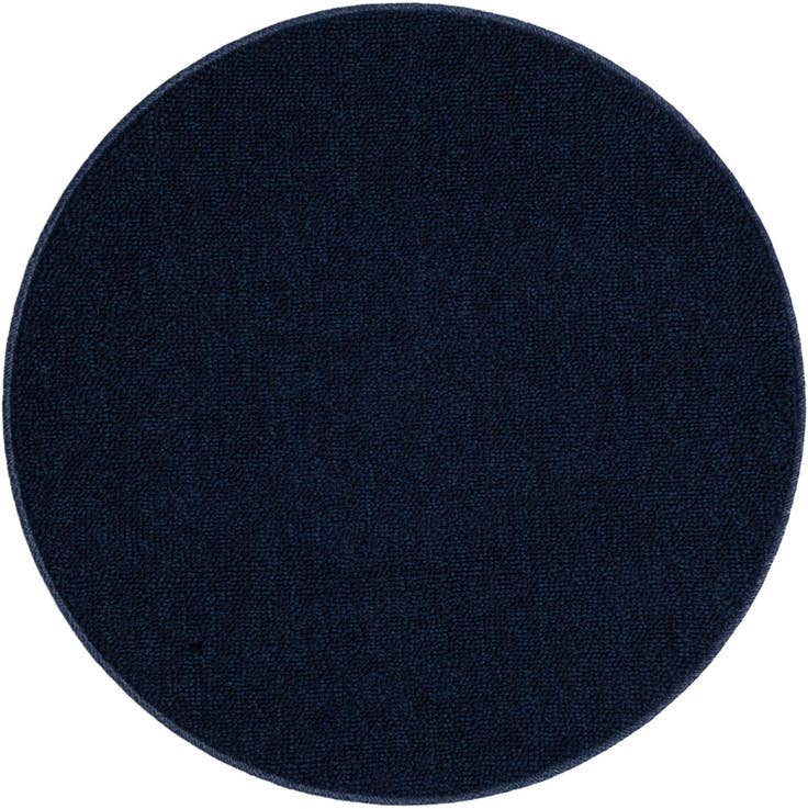Detail image of 3' 1 x 3' 1 Easy-Clean Solid Indoor / Outdoor Round Rug