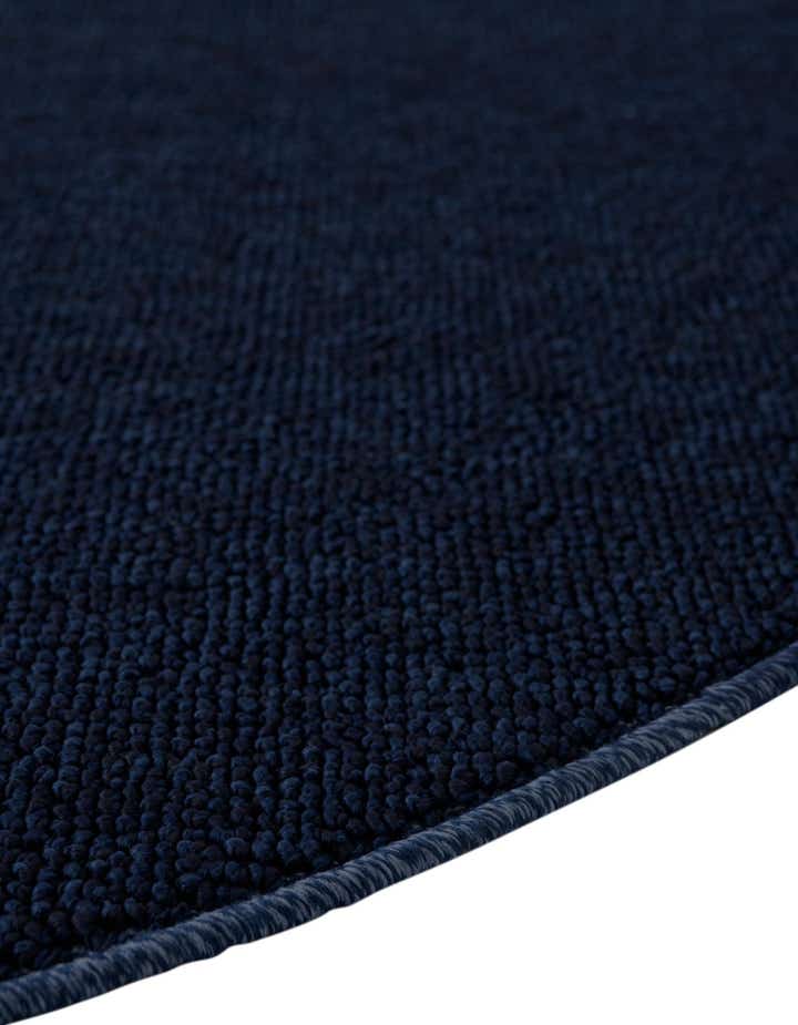 3' 1 x 3' 1 Easy-Clean Solid Indoor / Outdoor Round Rug