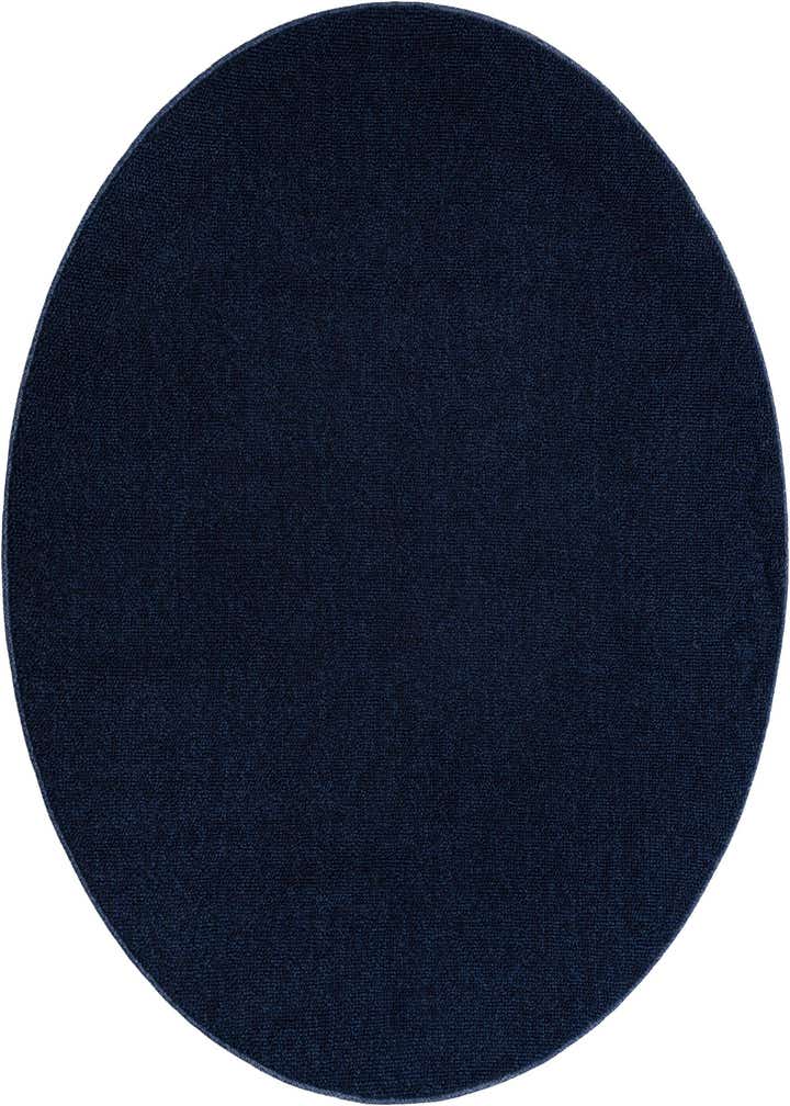 5' 3 x 5' 3 Easy-Clean Solid Indoor / Outdoor Round Rug