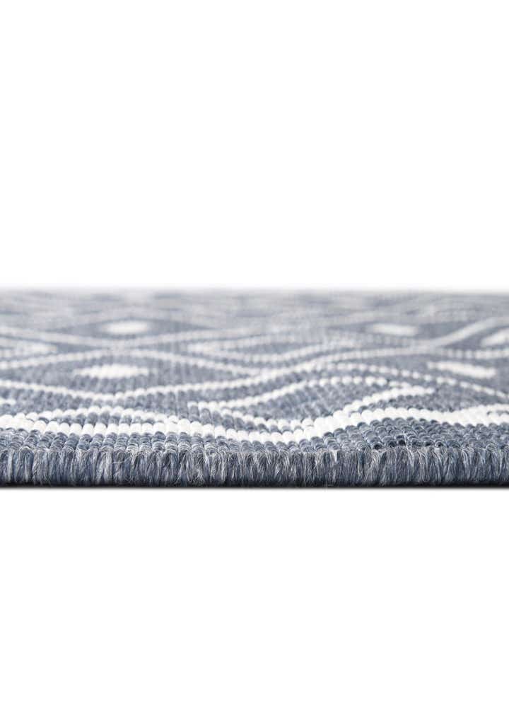 7' x 7' Easy-Clean Trellis Indoor / Outdoor Round Rug