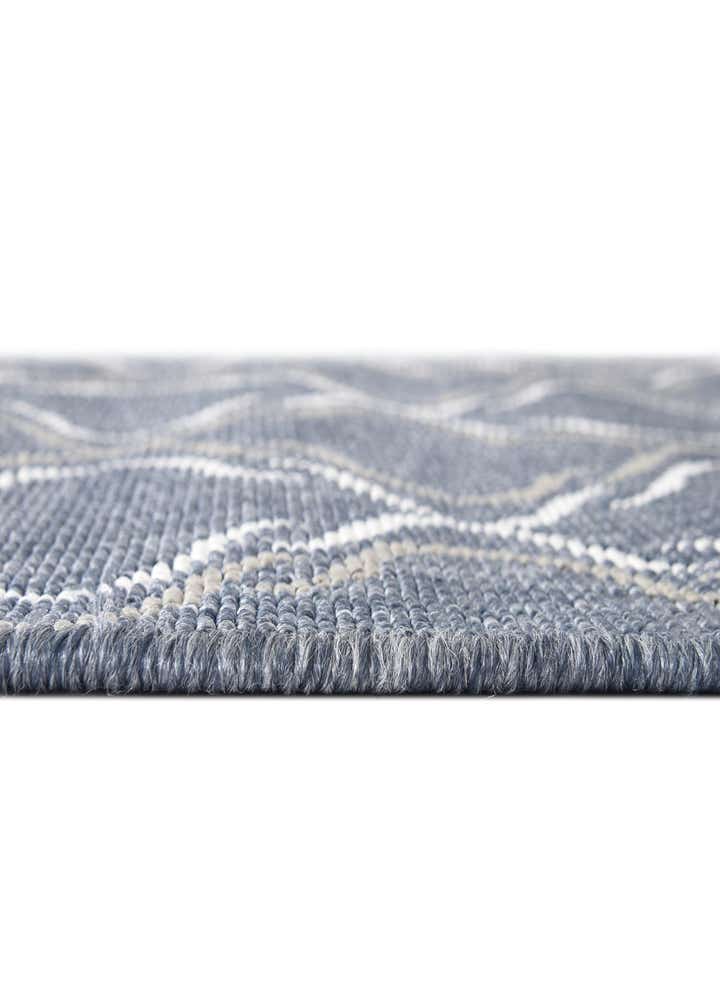 7' x 7' Easy-Clean Trellis Indoor / Outdoor Round Rug