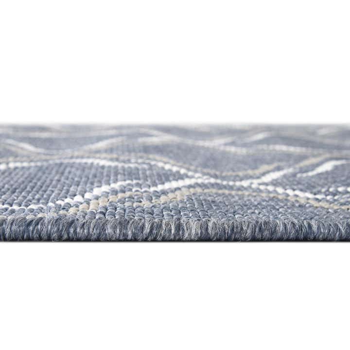 4' x 4' Easy-Clean Trellis Indoor / Outdoor Round Rug