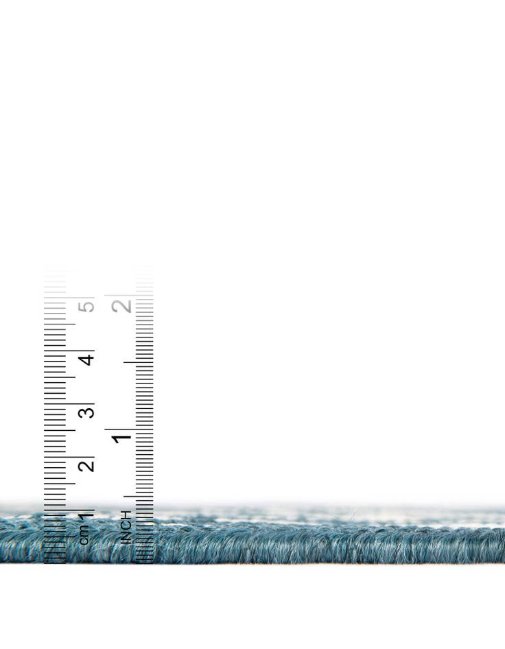 Detail image of 5' x 5' Easy-Clean Trellis Indoor / Outdoor Round Rug