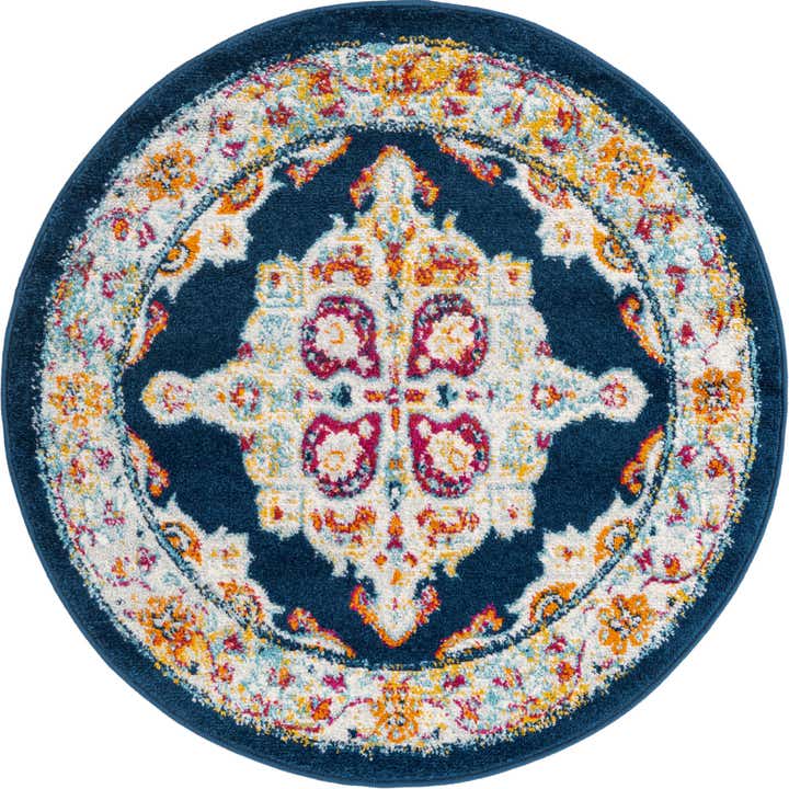 100cm x 100cm Parker Alfombra redondo