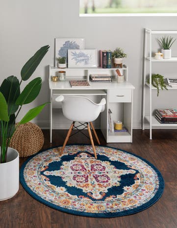 3' 3 x 3' 3 Parker Round Rug
