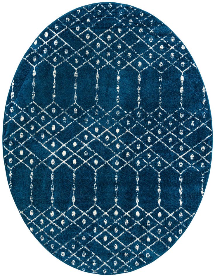 Detail image of 7' 10 x 7' 10 Paxon Trellis Round Rug