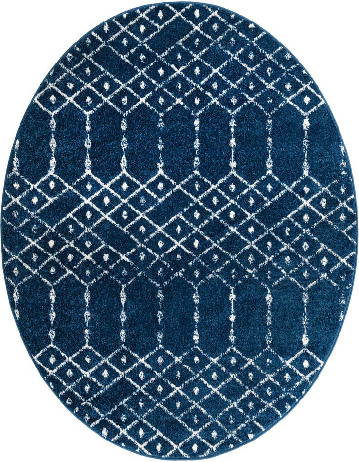 Detail image of 5' 3 x 5' 3 Paxon Trellis Round Rug