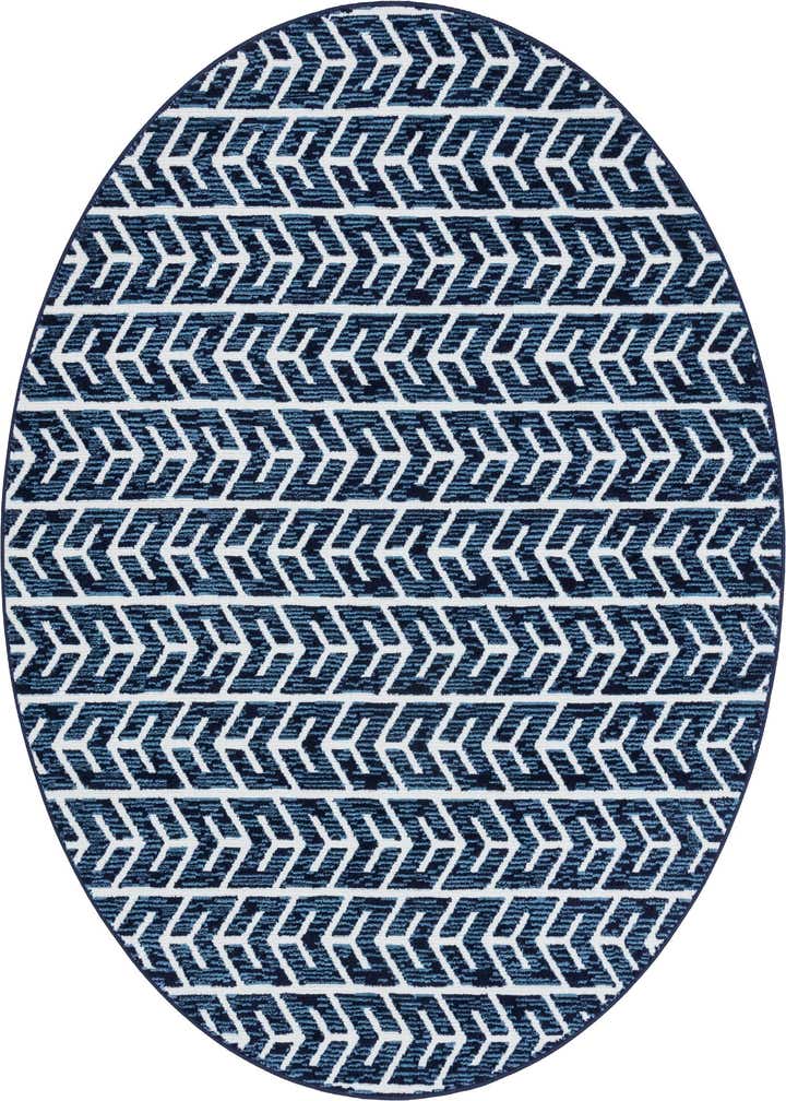 4' x 4' Easy-Clean Sabrina Soto Aston Indoor / Outdoor Round Rug