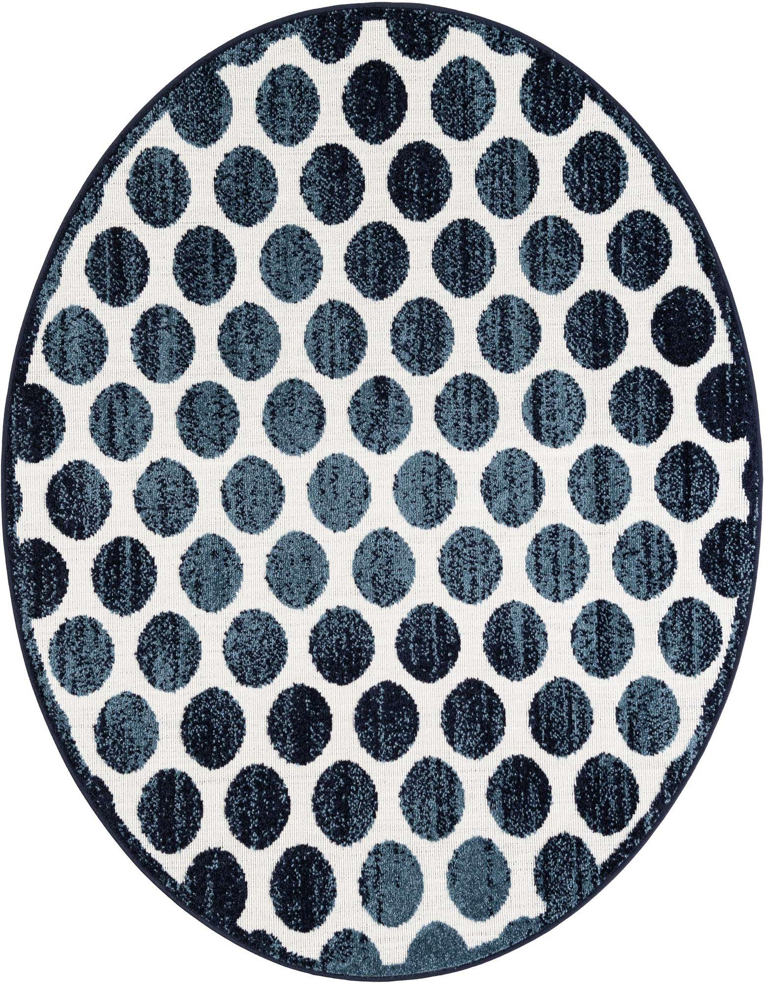 5' x 5' Easy-Clean Sabrina Soto Indoor / Outdoor Round Rug