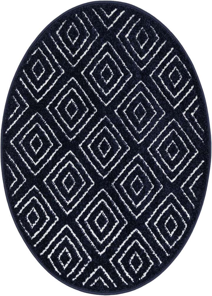 3' x 3' Easy-Clean Sabrina Soto Indoor / Outdoor Round Rug