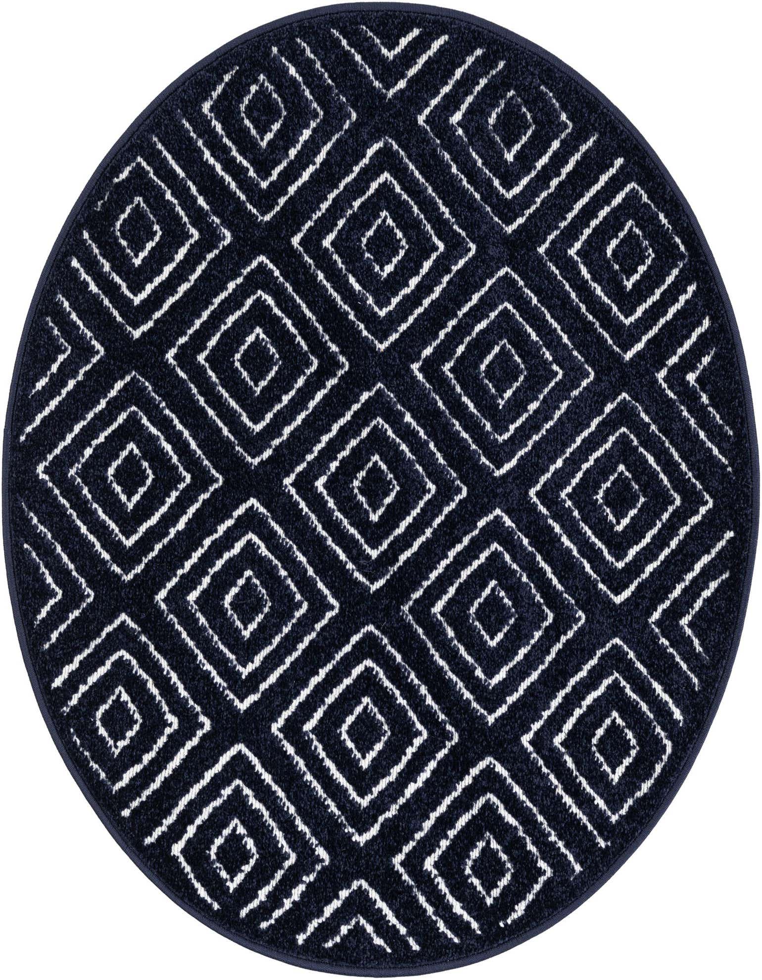 3' x 3' Easy-Clean Sabrina Soto Indoor / Outdoor Round Rug