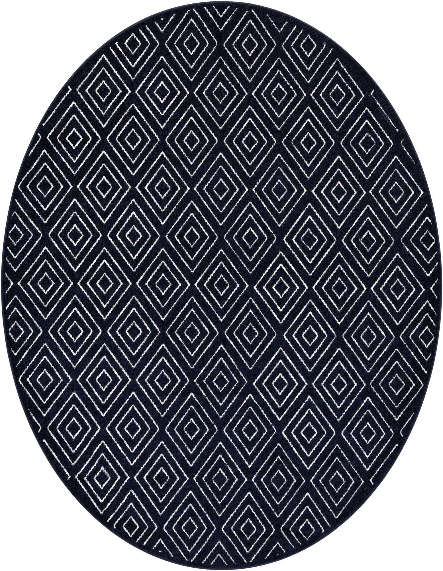 7' 10 x 7' 10 Easy-Clean Sabrina Soto Indoor / Outdoor Round Rug