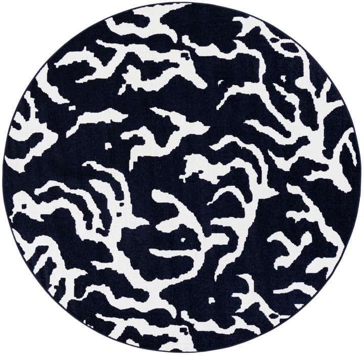 10' x 10' Easy-Clean Sabrina Soto Indoor / Outdoor Round Rug