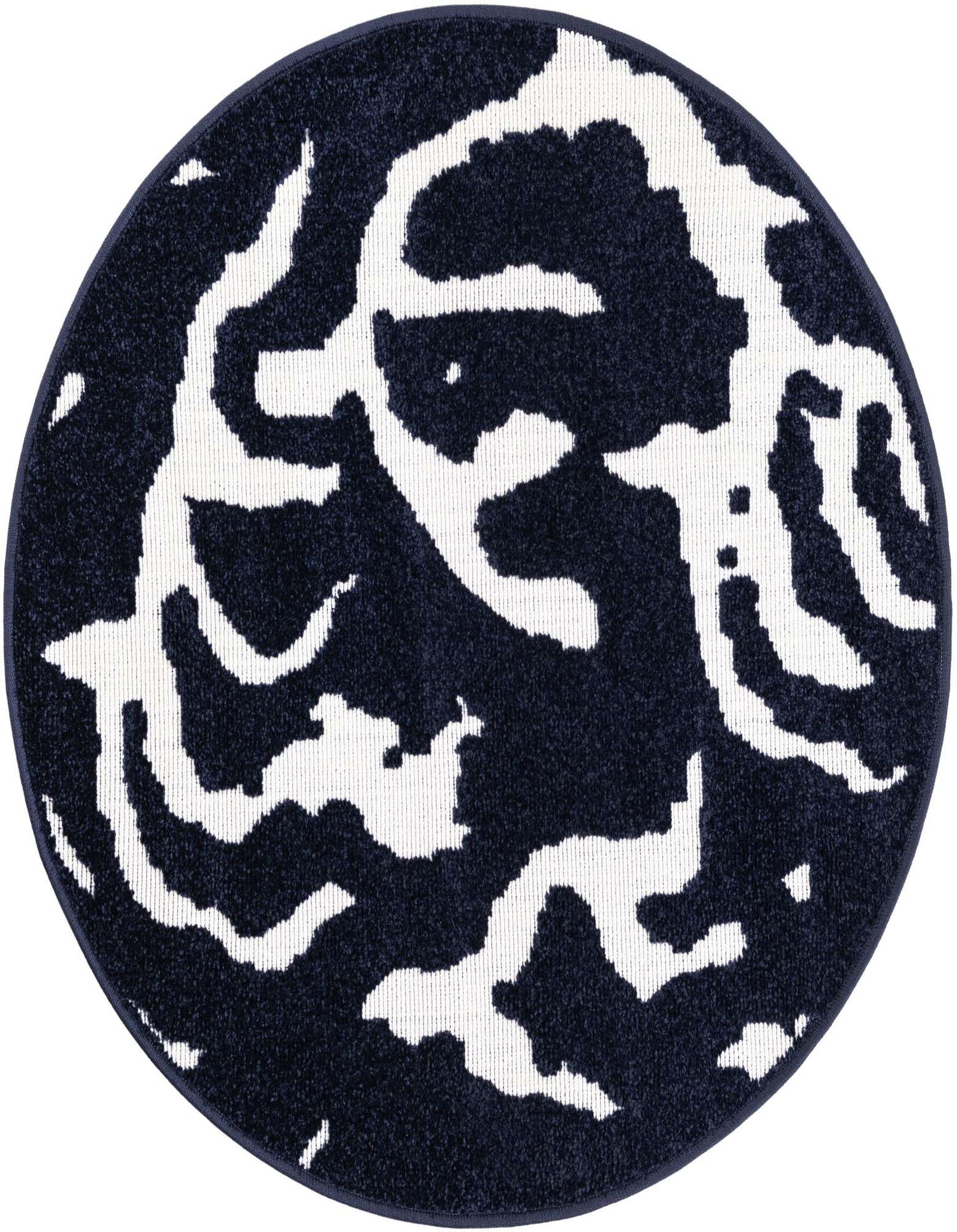 3' x 3' Easy-Clean Sabrina Soto Indoor / Outdoor Round Rug