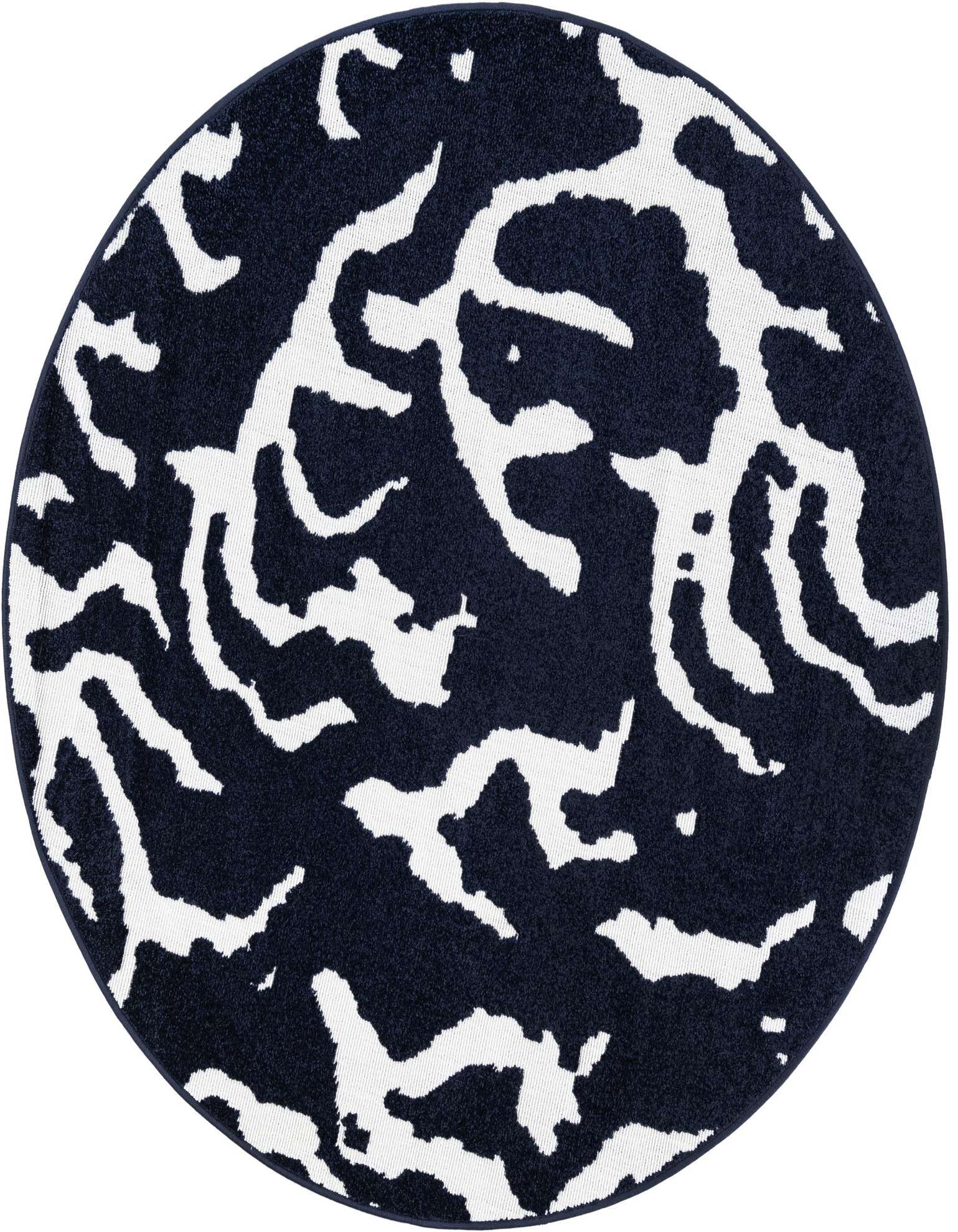 5' x 5' Easy-Clean Sabrina Soto Indoor / Outdoor Round Rug