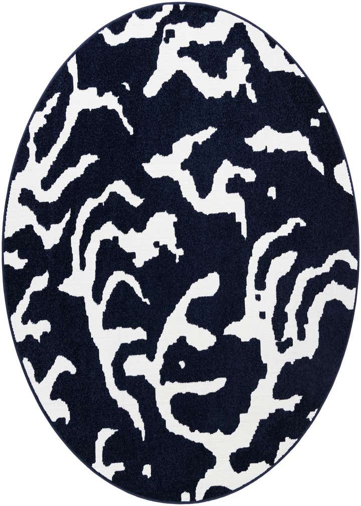 7' 10 x 7' 10 Easy-Clean Sabrina Soto Indoor / Outdoor Round Rug
