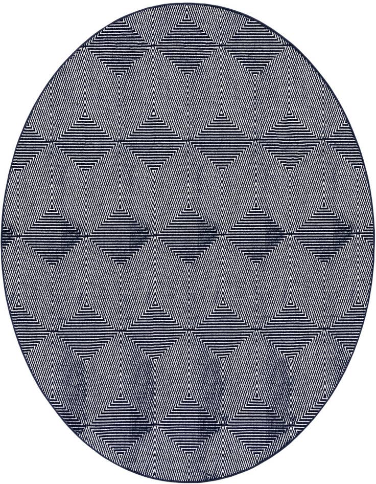 Detail image of 10' x 10' Easy-Clean Sabrina Soto Indoor / Outdoor Round Rug